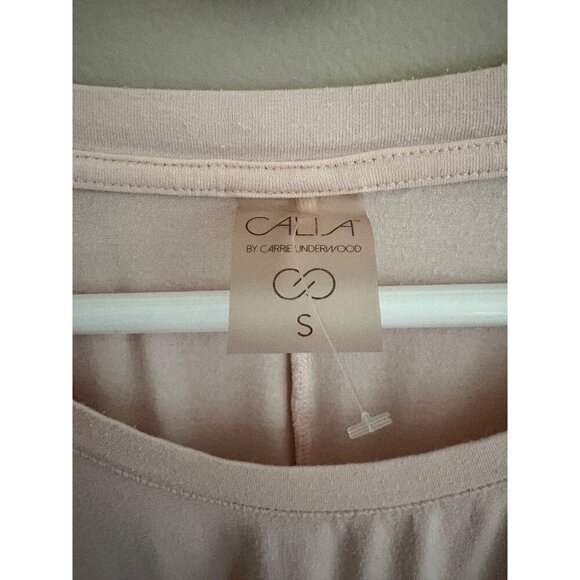 CALIA by Carrie Underwood Flow Everyday Long Sleeve Top in Pink Ombre Size Small - Picture 6 of 11